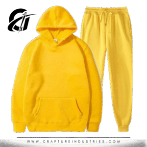 Solid Hoodie Tracksuit